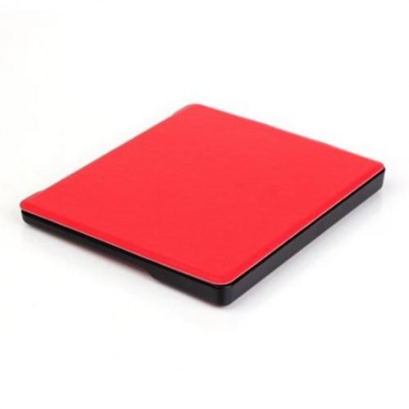 PU LEATHER PROTECTIVE COVER WITH AUTO SLEEP WAKE UP FUNCTION FOR KINDLE OASIS 6 INCH (RED)