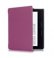 PU LEATHER PROTECTIVE COVER WITH AUTO SLEEP WAKE UP FUNCTION FOR KINDLE OASIS 6 INCH (PURP