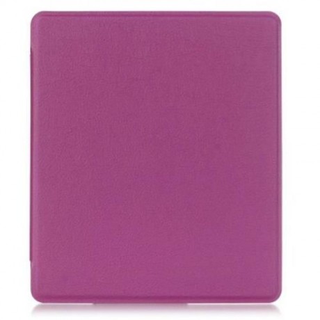 PU LEATHER PROTECTIVE COVER WITH AUTO SLEEP WAKE UP FUNCTION FOR KINDLE OASIS 6 INCH (PURP