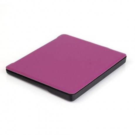 PU LEATHER PROTECTIVE COVER WITH AUTO SLEEP WAKE UP FUNCTION FOR KINDLE OASIS 6 INCH (PURP