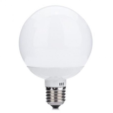 LIGHTME E27 10W 3 COLORS LED LIGHT GLOBE SHAPED BULB (WHITE)
