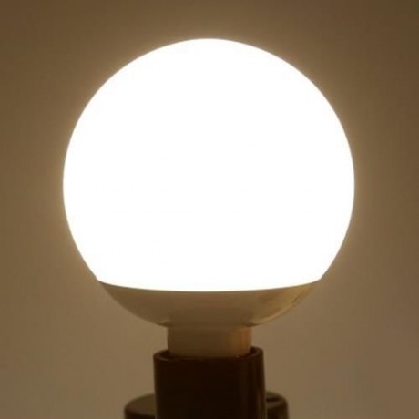 LIGHTME E27 10W 3 COLORS LED LIGHT GLOBE SHAPED BULB (WHITE)