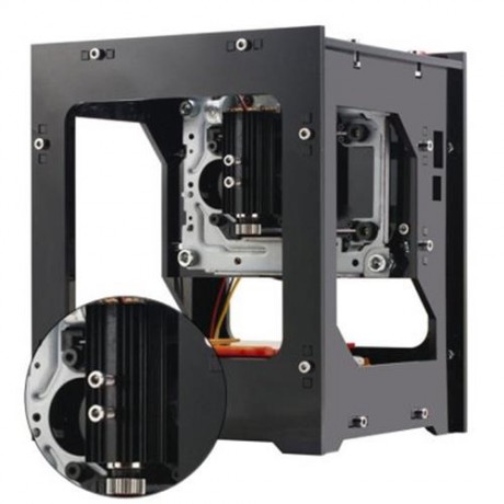 NEJE DK - 8 - KZ 1000MW HIGH POWER VIOLET LIGHT LASER HEAD FOR ENGRAVER (SILVER)