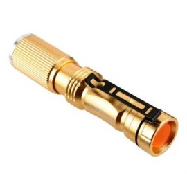 T6 LED 5W 350LM MINI FLASHLIGHT 3 MODES TORCH LIGHT (PLATINUM)
