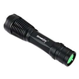 SKYWOLFEYE S3 5W 1000LM 5-MODE CREE T6 LED MINI FLASHLIGHT ZOOMABLE BIKING LAMP (BLACK)