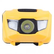 3-LED BICYCLE LIGHT WATER RESISTANT TORCH WITH MOUNT FLASH (YELLOW)