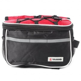 YANHO CYCLING PACKET BAG WITH REFLECTIVE STRIPE OUTDOOR TOOL (RED)