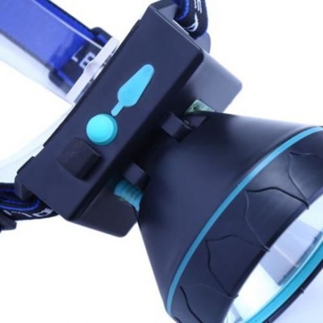 5W CREE XPG LED ADJUSTABLE HEADLAMP RECHARGEABLE OUTDOOR LIGHT (BLUE)