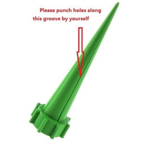 DIY AUTOMATIC WATERER ACCESSORIES WATER SEEPAGE DEVICE FOR POTTED PLANT - 4PCS (BLUE AND G