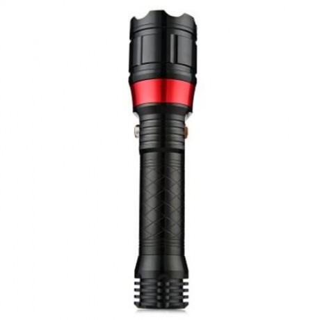 3.7V 5W 280LM Q5 3 MODES LED ZOOMING FLASHLIGHT WATERPROOF FISHING LAMP (BLACK)