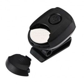 PORTABLE 1W 50LM 3 LEDS HAT LIGHT CLIP LAMP (BLACK)