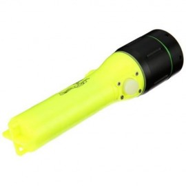 10W 1000LM T6 LED DIVING FLASHLIGHT UNDERWATER 40M DEPTH TORCH LAMP (YELLOW)