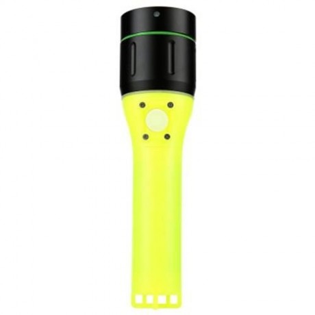 10W 1000LM T6 LED DIVING FLASHLIGHT UNDERWATER 40M DEPTH TORCH LAMP (YELLOW)