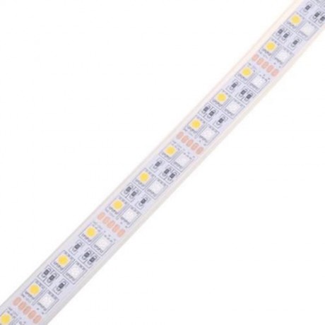 5M DOUBLE ROW 5050 SMD 600 RGB WHITE STRIP LIGHT WATERPROOF LED FLEXIBLE LAMP (BLACK)
