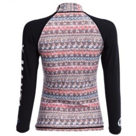 DIVE - SAIL LS - 607 SUN PROTECTION SHIRT RASHGUARD SWIM CLOTH WITH LONG SLEEVES (BLACK AN