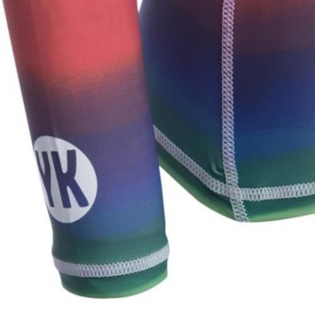 DIVE - SAIL LS - 607 SUN PROTECTION SHIRT RASHGUARD SWIM CLOTH WITH LONG SLEEVES (BLUE AND