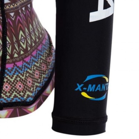 DIVE - SAIL LS - 607 SUN PROTECTION SHIRT RASHGUARD SWIM CLOTH WITH LONG SLEEVES (BLACK AN