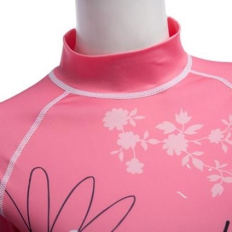 DIVE - SAIL LS - 641 SUN PROTECTION SHIRT RASHGUARD SWIM CLOTH WITH LONG SLEEVES (PINK)