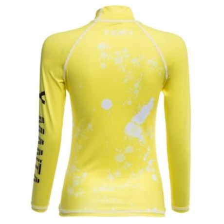 DIVE - SAIL LS - 641 SUN PROTECTION SHIRT RASHGUARD SWIM CLOTH WITH LONG SLEEVES (YELLOW)