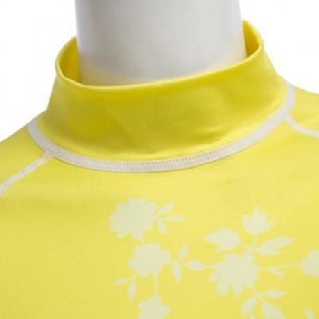 DIVE - SAIL LS - 641 SUN PROTECTION SHIRT RASHGUARD SWIM CLOTH WITH LONG SLEEVES (YELLOW)