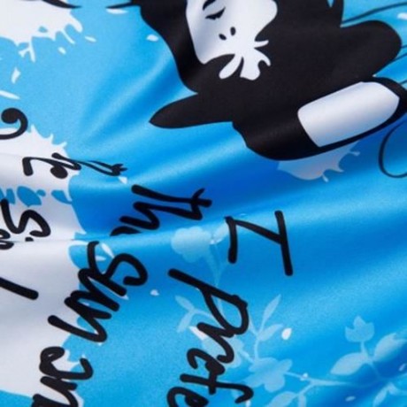 DIVE - SAIL LS - 641 SUN PROTECTION SHIRT RASHGUARD SWIM CLOTH WITH LONG SLEEVES (BLUE)