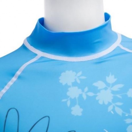 DIVE - SAIL LS - 641 SUN PROTECTION SHIRT RASHGUARD SWIM CLOTH WITH LONG SLEEVES (BLUE)