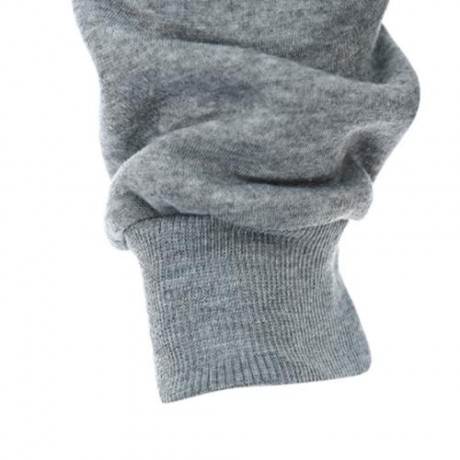 POCKET DESIGN SLIM FIT LONG SLEEVE CASUAL HOODIES FOR MEN (LIGHT GRAY)