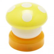 KIDS NOVELTY MUSHROOM SHAPE LED LAMP COLORFUL NIGHT LIGHT FLASHING TOY (COLORMIX)