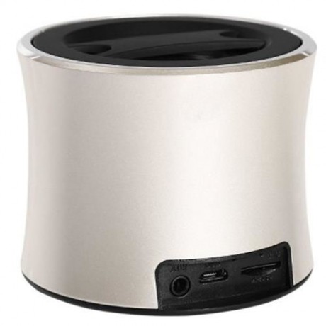 BLUETOOTH SPEAKER PORTABLE AUX TF CARD MUSIC PLAYER (CHAMPAGNE)