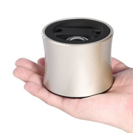 BLUETOOTH SPEAKER PORTABLE AUX TF CARD MUSIC PLAYER (CHAMPAGNE)
