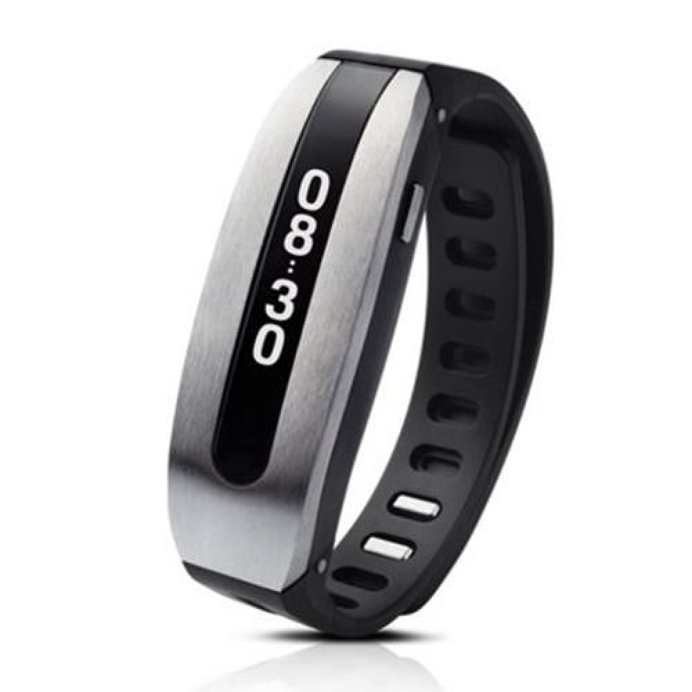 GOLIFE CARE BLUETOOTH 4.0 SMART WRISTBAND WITH SLEEP MONITOR MEDICINE TIME REMINDER (BLACK