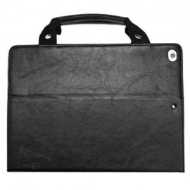 WAKE UP FUNCTION ULTRA THIN HANDBAG FULL COVER PROTECTIVE CASE FOR IPAD AIR 2 (BLACK)