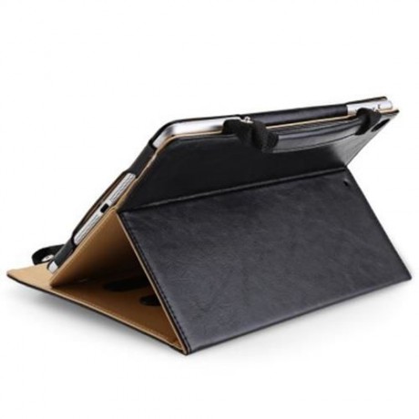 WAKE UP FUNCTION ULTRA THIN HANDBAG FULL COVER PROTECTIVE CASE FOR IPAD AIR 2 (BLACK)
