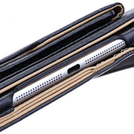 WAKE UP FUNCTION ULTRA THIN HANDBAG FULL COVER PROTECTIVE CASE FOR IPAD AIR 2 (BLACK)