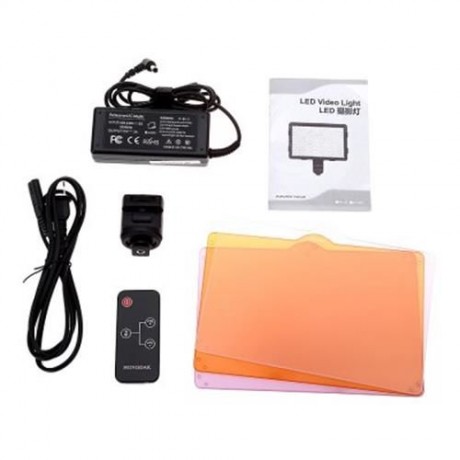 HD - 360 SINGLE COLOR TEMPERATURE LED LIGHT FOR PHOTOGRAPHY (BLACK)