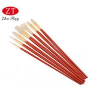 ZHUTING 7PCS NYLON WOOL DRAWING BRUSH PEN PAINTING NAIL (ORANGE RED)