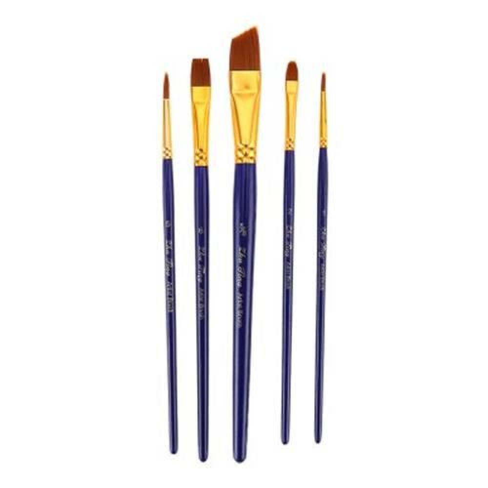 ZHUTING 5PCS PAINTING BRUSH NYLON HAIR ARTIST WATERCOLOR ACRYLIC OIL PAINTING DRAWING TOOL ZHUTING 5PCS PAINTING BRUSH NYLON HAIR ARTIST WATERCOLOR ACRYLIC OIL PAINTING DRAWING TOOL
