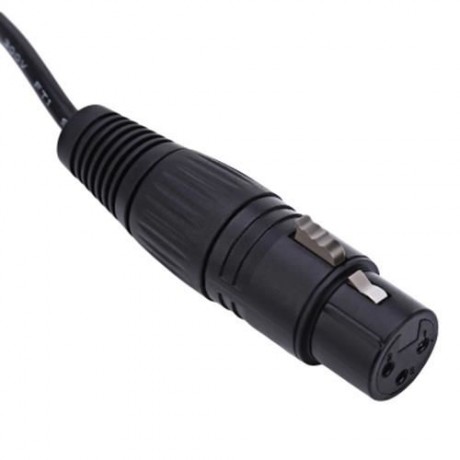 MINI USB TO DMX 512 INTERFACE ADAPTER FOR STAGE LIGHT (BLACK)