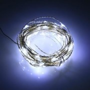 DC 6V 10M 100 LEDS WATERPROOF STRING LIGHT (COOL WHITE LIGHT)