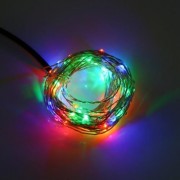 DC 6V 10M 100 LEDS WATERPROOF STRING LIGHT (COLORFUL)
