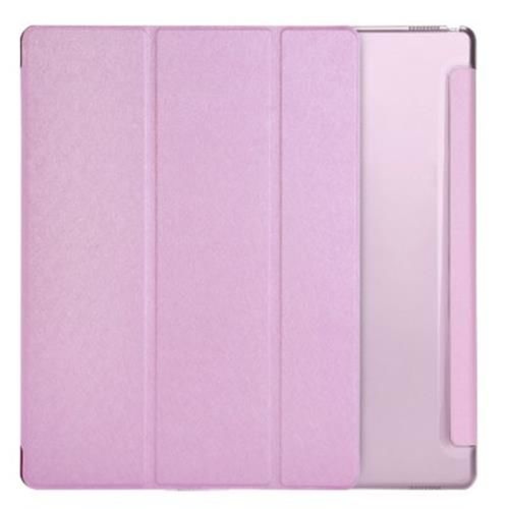 ELEGANT SILK PATTERN MULTI-FOLDING CASE PROTECTIVE SMART COVER FOR IPAD PRO 12.9 INCH (LIG