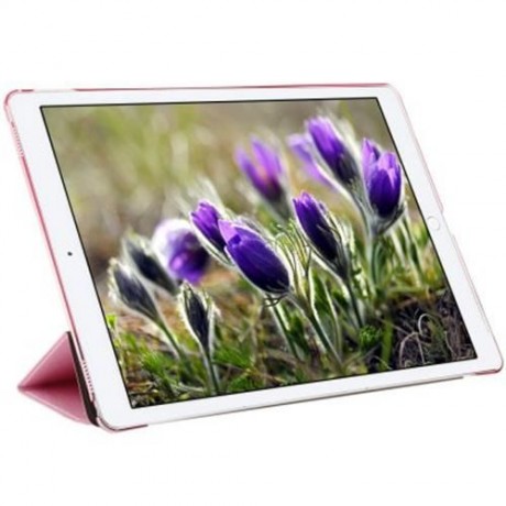 ELEGANT SILK PATTERN MULTI-FOLDING CASE PROTECTIVE SMART COVER FOR IPAD PRO 12.9 INCH (LIG