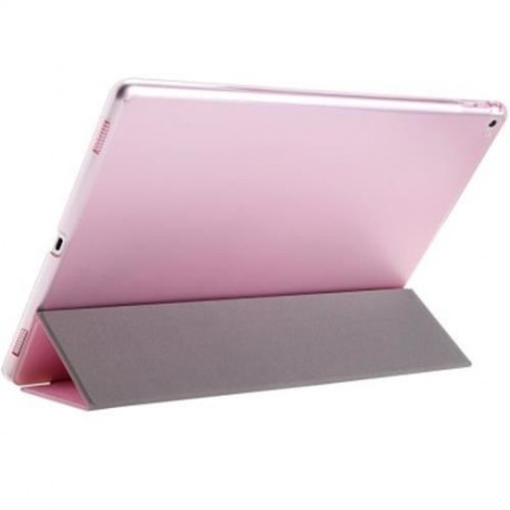ELEGANT SILK PATTERN MULTI-FOLDING CASE PROTECTIVE SMART COVER FOR IPAD PRO 12.9 INCH (LIG