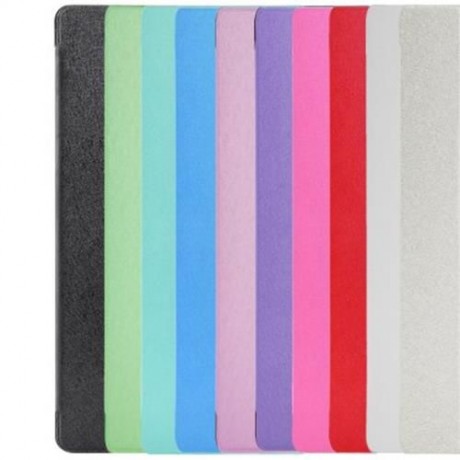 ELEGANT SILK PATTERN MULTI-FOLDING CASE PROTECTIVE SMART COVER FOR IPAD PRO 12.9 INCH (LIG