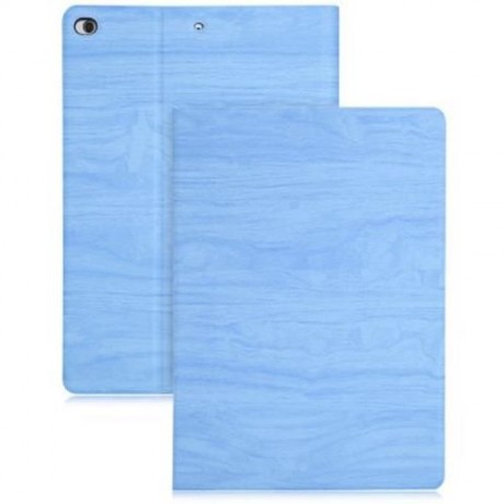 WOOD GRAIN FLIP CASE PU LEATHER PROTECTIVE CARRY SHELL STAND HOLDER FOR IPAD AIR 2 (WATER