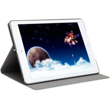 WOOD GRAIN FLIP CASE PU LEATHER PROTECTIVE CARRY SHELL STAND HOLDER FOR IPAD AIR 2 (WATER