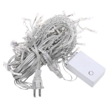AC 110 - 220V 4M DROOP 0.6M CURTAIN ICICLE STRING LIGHT 120 LEDS DECORATIVE LAMP (RGB COLO