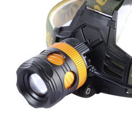 K22 3.7V 5W 300LM 4 MODES XPE LED HEADLIGHT CAMPING LAMP (WHITE AND YELLOW)