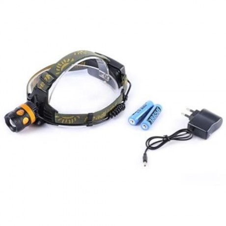K22 3.7V 5W 300LM 4 MODES XPE LED HEADLIGHT CAMPING LAMP (WHITE AND YELLOW)
