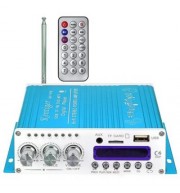 KENTIGER V10 BLUETOOTH HI-FI CLASS-AB AUDIO POWER AMPLIFIER (BLUE)
